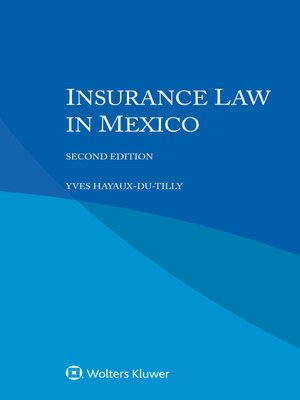 cover image of Insurance Law in Mexico